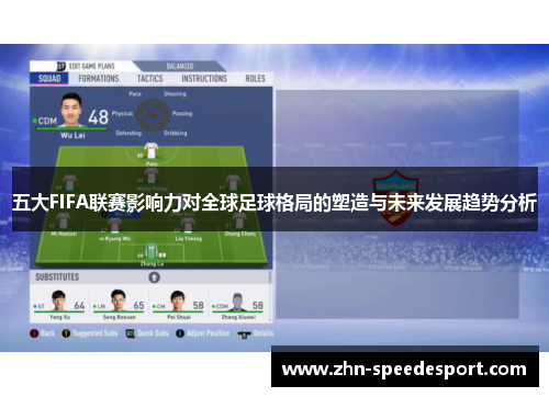五大FIFA联赛影响力对全球足球格局的塑造与未来发展趋势分析